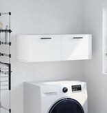 VidaXL Wandkast 100x36,5x35 cm bewerkt hout wit