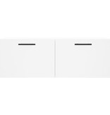 VidaXL Wandkast 100x36,5x35 cm bewerkt hout wit