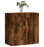 VidaXL Wandkast 60x31x60 cm bewerkt hout gerookt eikenkleurig