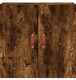 VidaXL Wandkast 60x31x60 cm bewerkt hout gerookt eikenkleurig