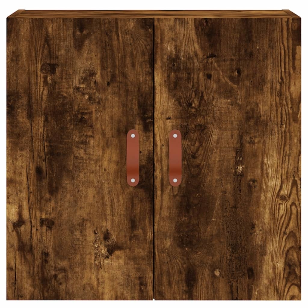 VidaXL Wandkast 60x31x60 cm bewerkt hout gerookt eikenkleurig