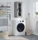 VidaXL Wandkast 34,5x34x90 cm betongrijs