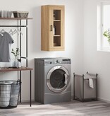 VidaXL Hangkast 34,5x34x90 cm sonoma eikenkleurig