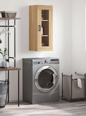 VidaXL Hangkast 34,5x34x90 cm sonoma eikenkleurig