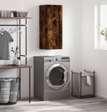 VidaXL Hangkast 34,5x34x90 cm gerookt eikenkleurig