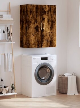 VidaXL Wandkast 69,5x34x90 cm gerookt eikenkleurig