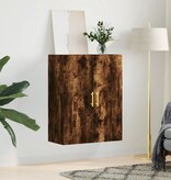 VidaXL Wandkast 69,5x34x90 cm gerookt eikenkleurig