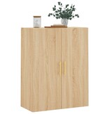 VidaXL Wandkast 69,5x34x90 cm sonoma eikenkleurig