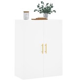 VidaXL Wandkast 69,5x34x90 cm wit