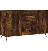 VidaXL Dressoir 100x36x60 cm bewerkt hout gerookt eikenkleurig