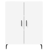 VidaXL Dressoir 69,5x34x90 cm bewerkt hout wit
