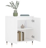 VidaXL Dressoir 60x35x70 cm bewerkt hout wit