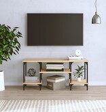 VidaXL Tv-meubel 102x35x45,5 cm bewerkt hout sonoma eikenkleurig