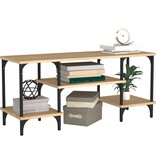 VidaXL Tv-meubel 102x35x45,5 cm bewerkt hout sonoma eikenkleurig