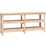 VidaXL Werkbank 181x50x80 cm massief grenenhout