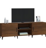 VidaXL Tv-meubel 150x30x50 cm bewerkt hout bruin eikenkleur