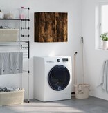 VidaXL Wandkast 60x31x60 cm bewerkt hout gerookt eikenkleurig