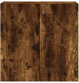 VidaXL Wandkast 60x31x60 cm bewerkt hout gerookt eikenkleurig