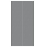 VidaXL Zwembadgrondzeil 500x250 cm polyester geotextiel lichtgrijs