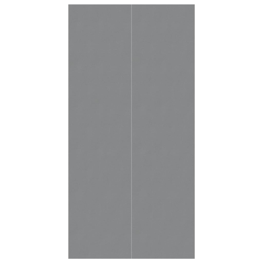 VidaXL Zwembadgrondzeil 500x250 cm polyester geotextiel lichtgrijs