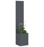 VidaXL Tuinplant met Decoratief Paneel Antraciet 32 x 140 cm