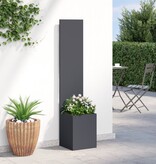 VidaXL Tuinplant met Decoratief Paneel Antraciet 32 x 140 cm