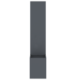 VidaXL Tuinplant met Decoratief Paneel Antraciet 32 x 140 cm