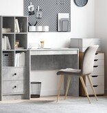 VidaXL Bureau Beton Grijs 90x40x76 cm Houtcomposiet