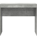 VidaXL Bureau Beton Grijs 90x40x76 cm Houtcomposiet