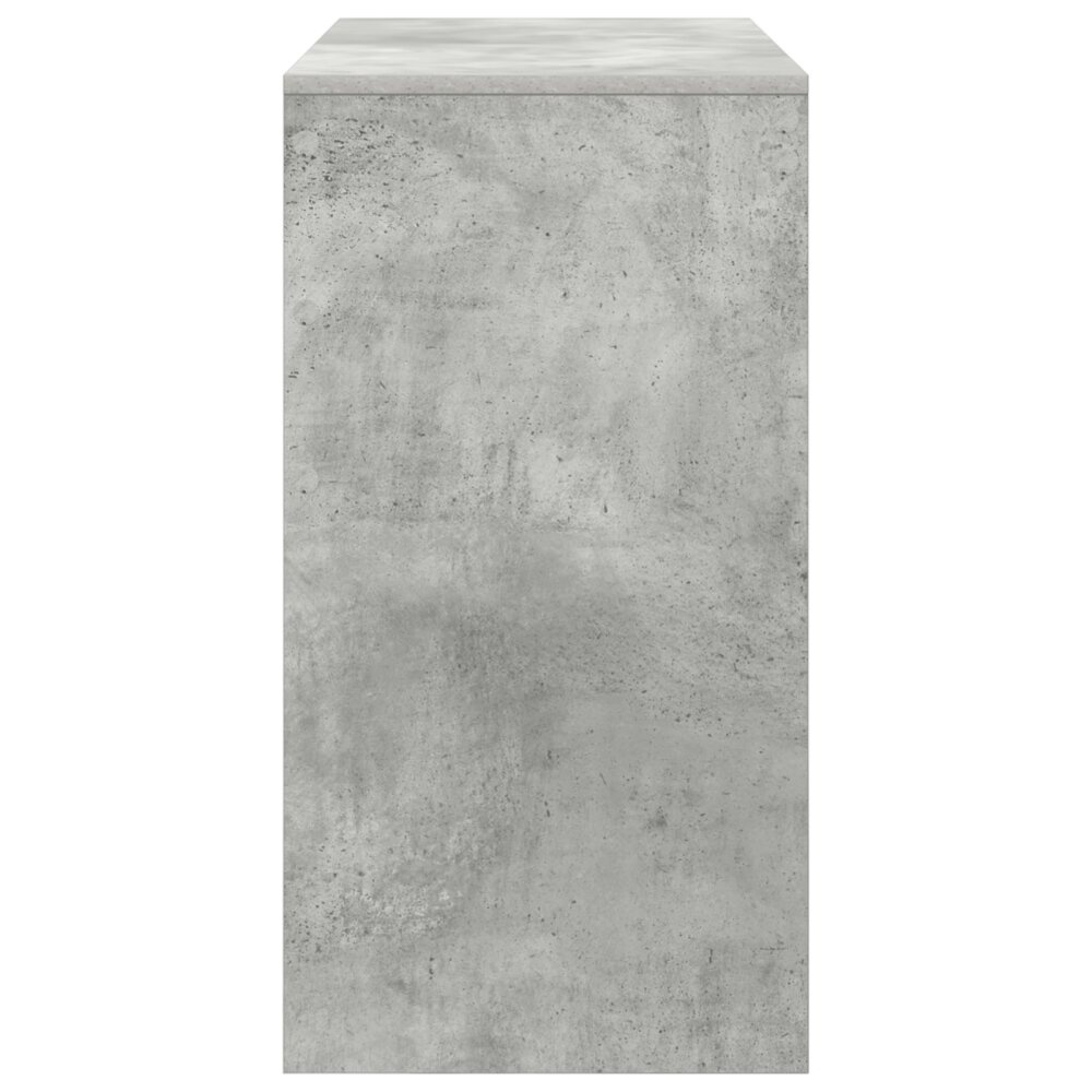 VidaXL Bureau Beton Grijs 90x40x76 cm Houtcomposiet