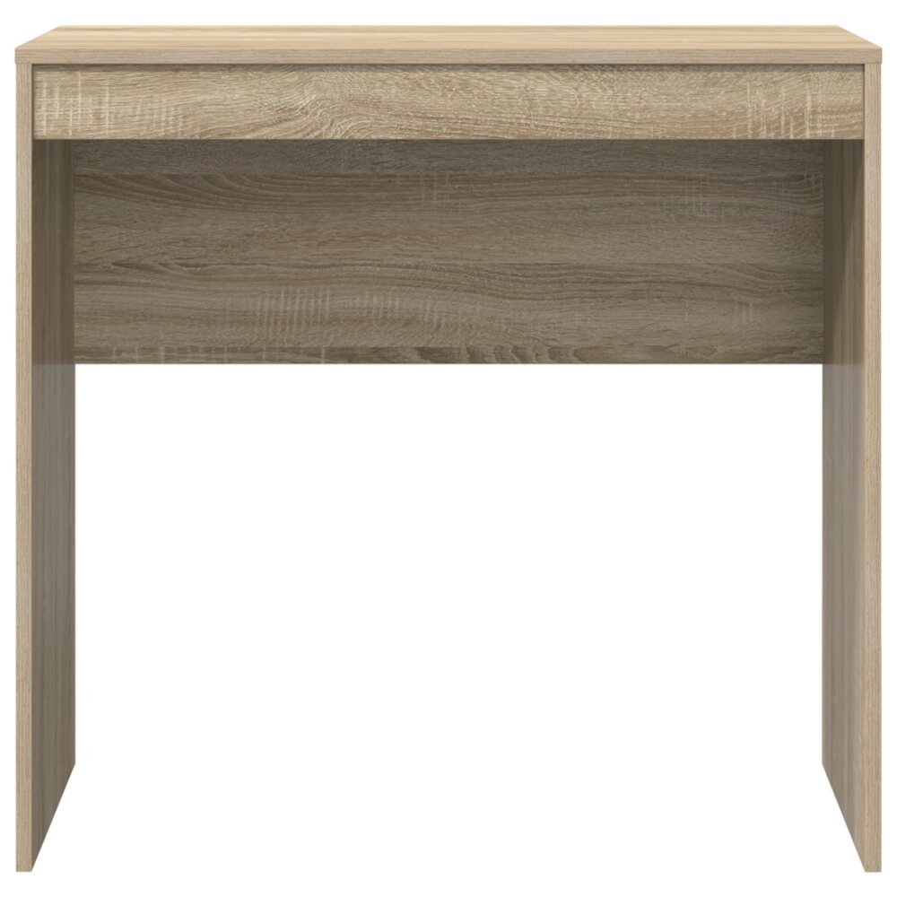 VidaXL Bureau Sonoma Eiken 80x40x76 cm Gelaagd Hout