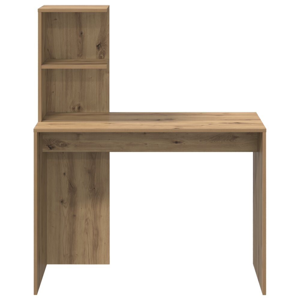 VidaXL Bureau Artisan Eiken 102x50x124 cm Houten Meubel