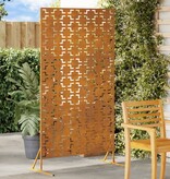 VidaXL Privacyscherm 100x50x180 cm, Weerbestendig Staal