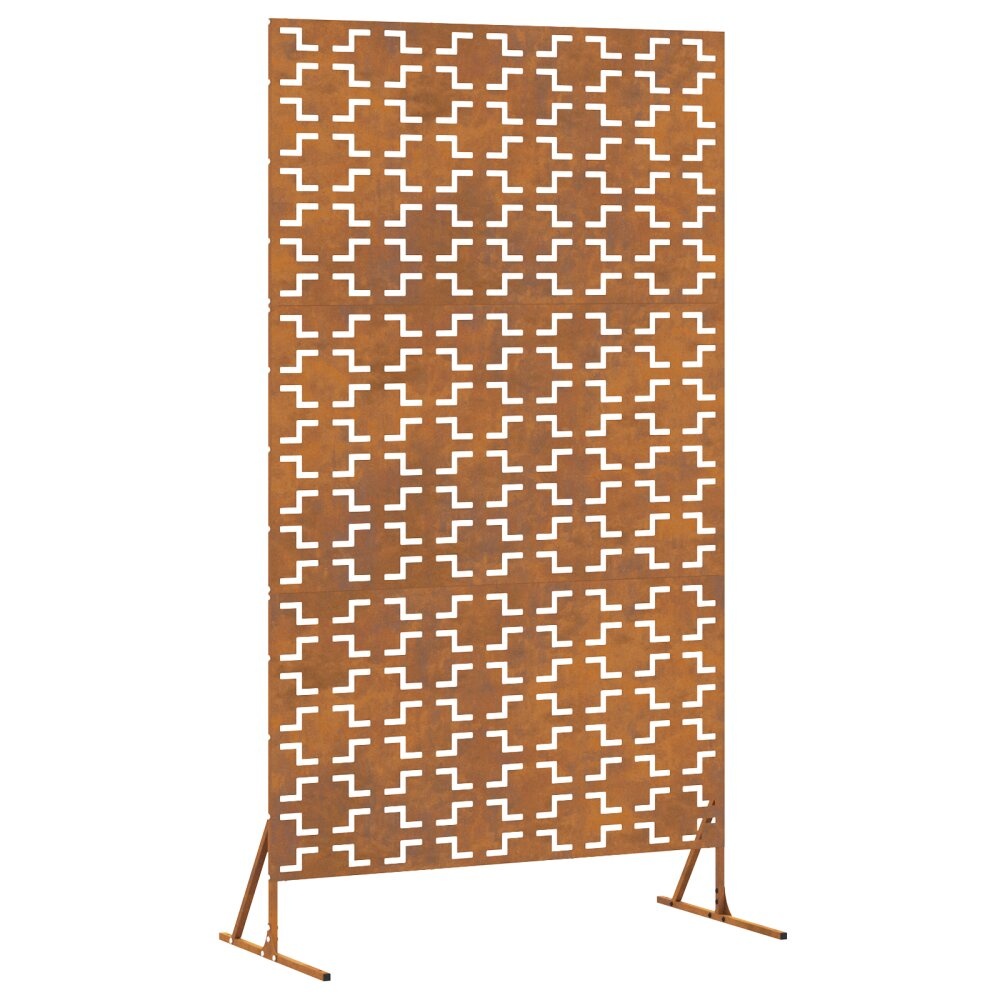 VidaXL Privacyscherm 100x50x180 cm, Weerbestendig Staal