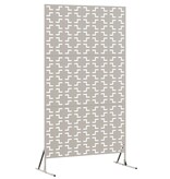 VidaXL Privacyscherm 100x50x180 cm, Weerbestendig Staal