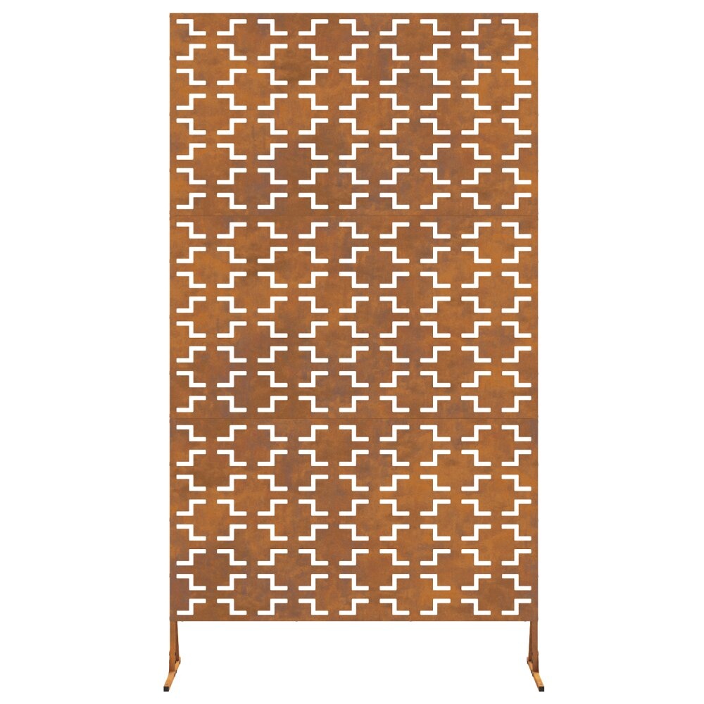 VidaXL Privacyscherm 100x50x180 cm, Weerbestendig Staal