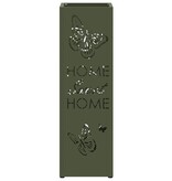 VidaXL Paraplovestand Olijfgroen 15,5x15,5x49 cm Staal