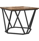 VidaXL Bijzettafels 3 st bewerkt hout gerookt eikenkleurig