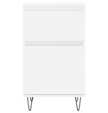 VidaXL Dressoir 40x35x70 cm bewerkt hout wit