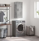 VidaXL Wandkast 34,5x34x90 cm bewerkt hout betongrijs