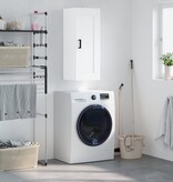 VidaXL Wandkast 34,5x34x90 cm bewerkt hout wit