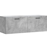 VidaXL Wandkast 100x36,5x35 cm bewerkt hout betongrijs