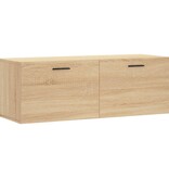 VidaXL Wandkast 100x36,5x35 cm bewerkt hout sonoma eikenkleurig