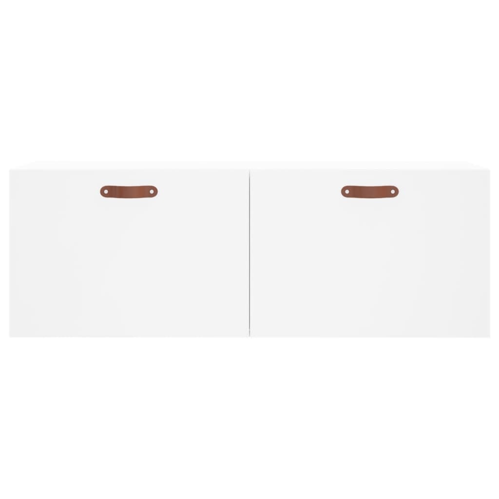 VidaXL Wandkast 100x36,5x35 cm bewerkt hout wit