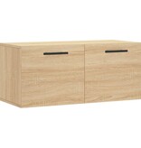VidaXL Wandkast 80x36,5x35 cm bewerkt hout sonoma eikenkleurig