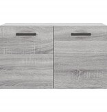 VidaXL Wandkast 60x36,5x35 cm bewerkt hout grijs sonoma eikenkleurig