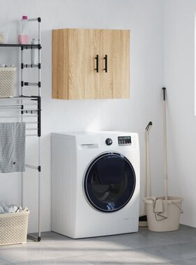 VidaXL Wandkast 60x31x60 cm bewerkt hout sonoma eikenkleurig