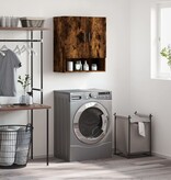 VidaXL Wandkast 60x31x70 cm bewerkt hout gerookt eikenkleurig