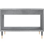 VidaXL Salontafel 60x50x40 cm bewerkt hout betongrijs