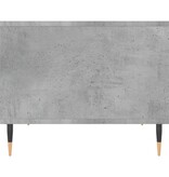 VidaXL Salontafel 60x50x40 cm bewerkt hout betongrijs